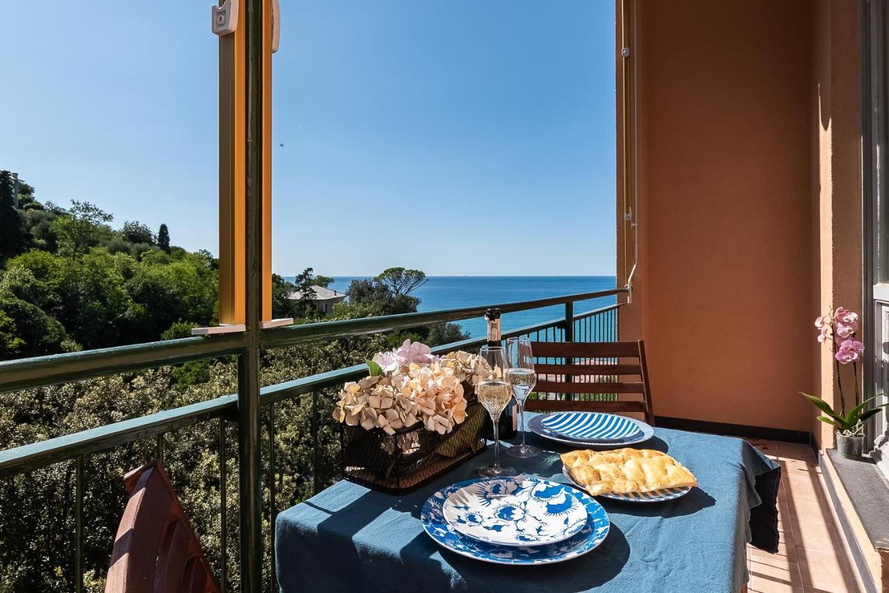 Cavi Sea View Apartment Lavagna Eksteriør bilde